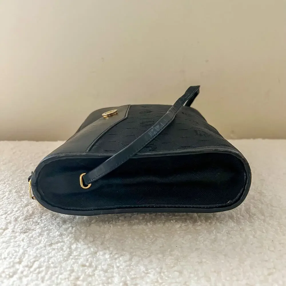 DIOR Black Canvas and Leather Crossbody Bag - Picture 4 of 12